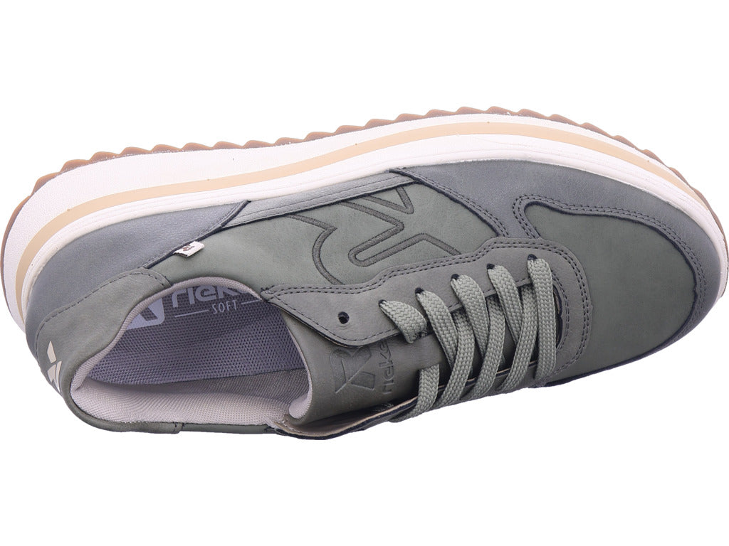 Rieker Damen  Hwk Damen Halbschuhe in grün