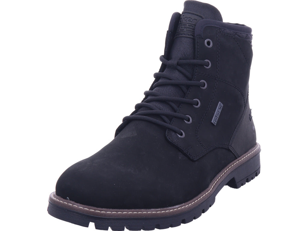 Rieker  Schnürstiefel Hwk Herren Stiefel in schwarz