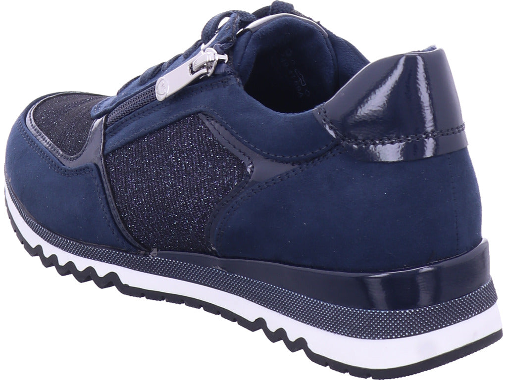 Marco Tozzi women's sneakers women lace-up in blue