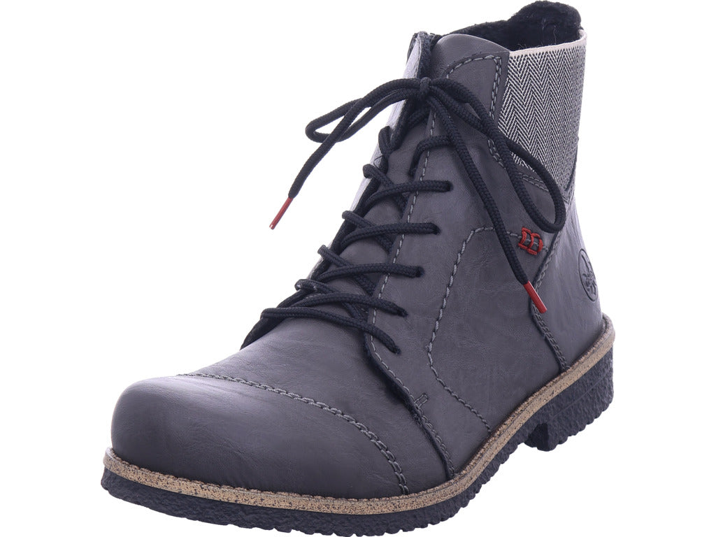 Dámské boty Rieker Hwk v šedé barvě