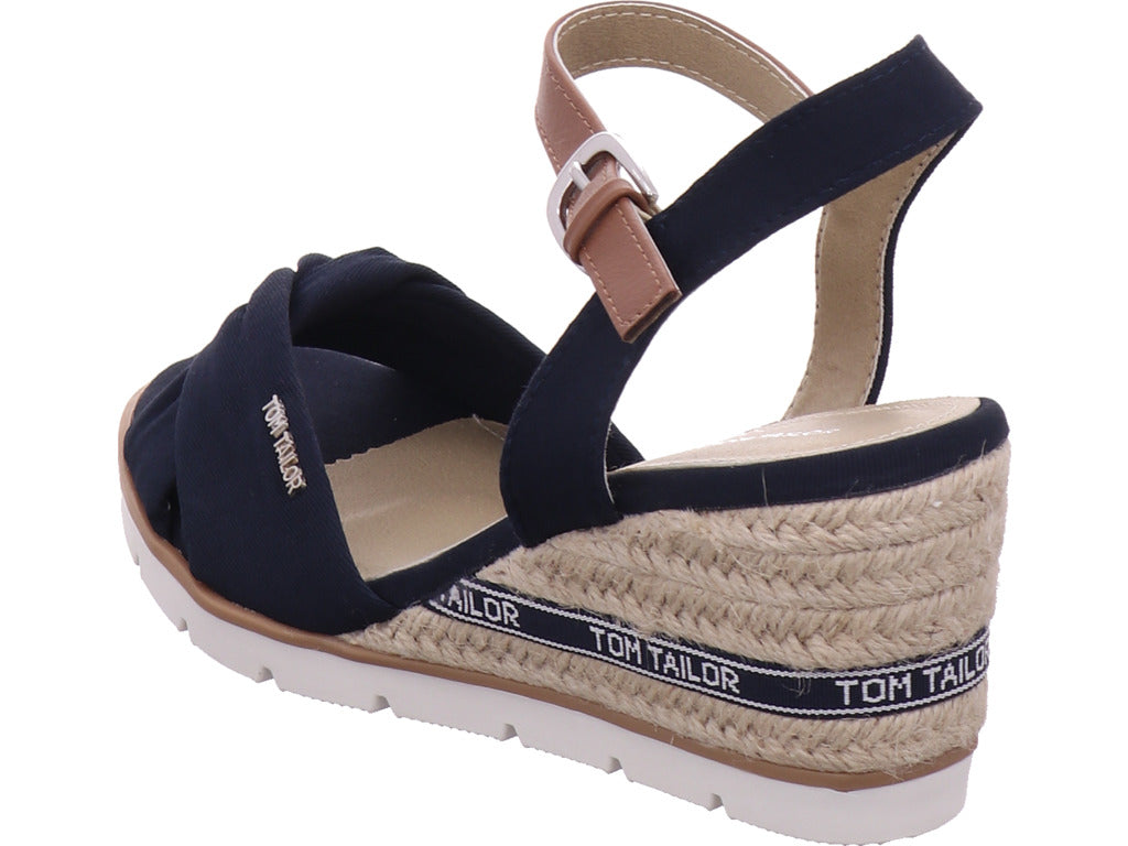 Tom Tailor Damen Sandalette  in blau