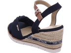 Tom Tailor Damen Sandalette  in blau