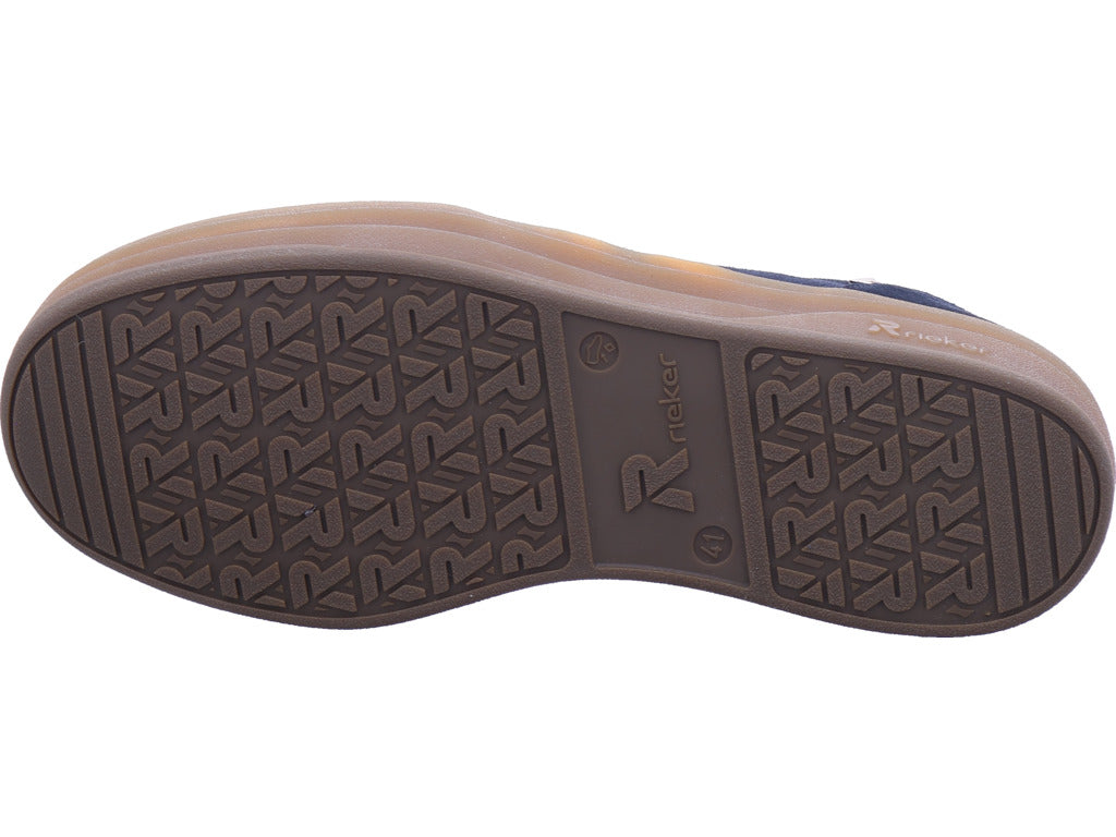 Rieker women's Hwk women's low shoes in blue