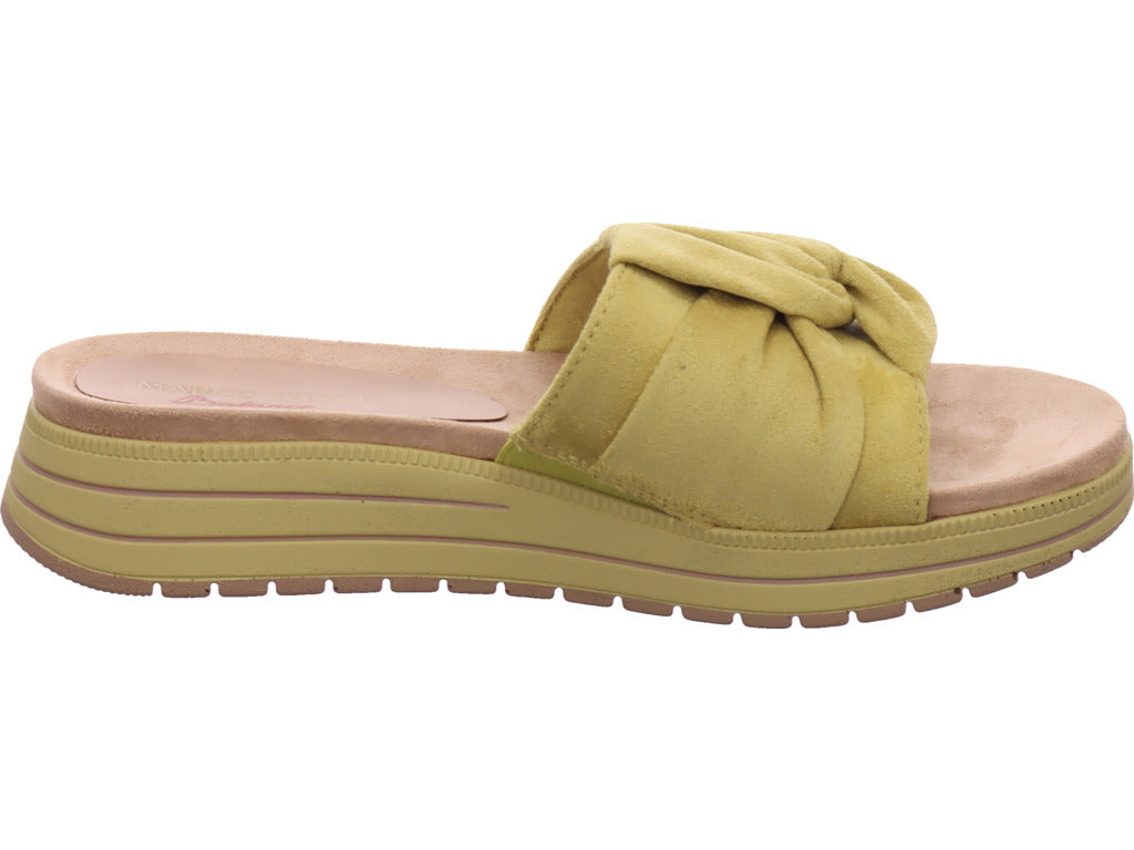 Marco Tozzi Damen Pantolette  in gelb