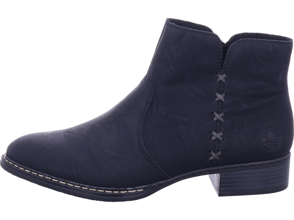 Rieker Damen Hosenstiefel Hwk Damen Stiefel in schwarz