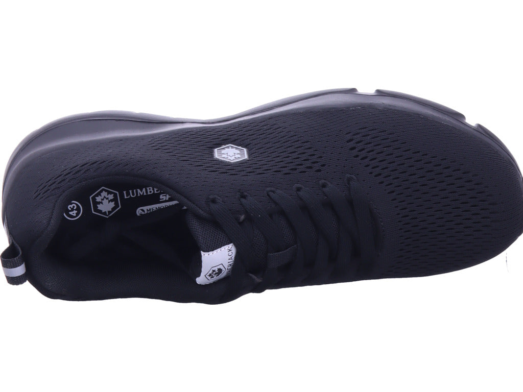 lumberjack Herren Sneaker Agatha in schwarz