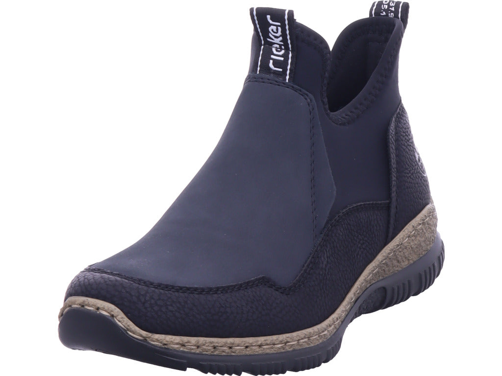 Rieker women's sneakers Hwk women's boots in black