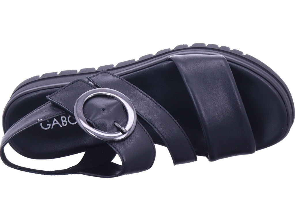 Gabor Damen Sandalette  in schwarz