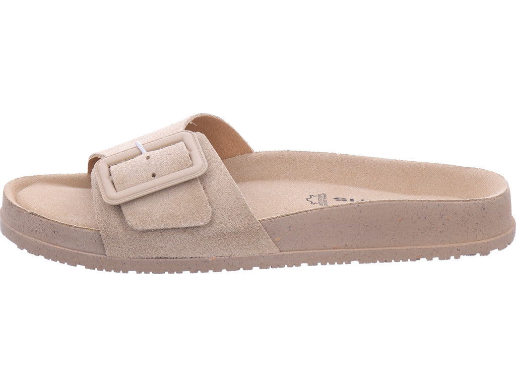 Tamaris Damen Pantolette  in beige