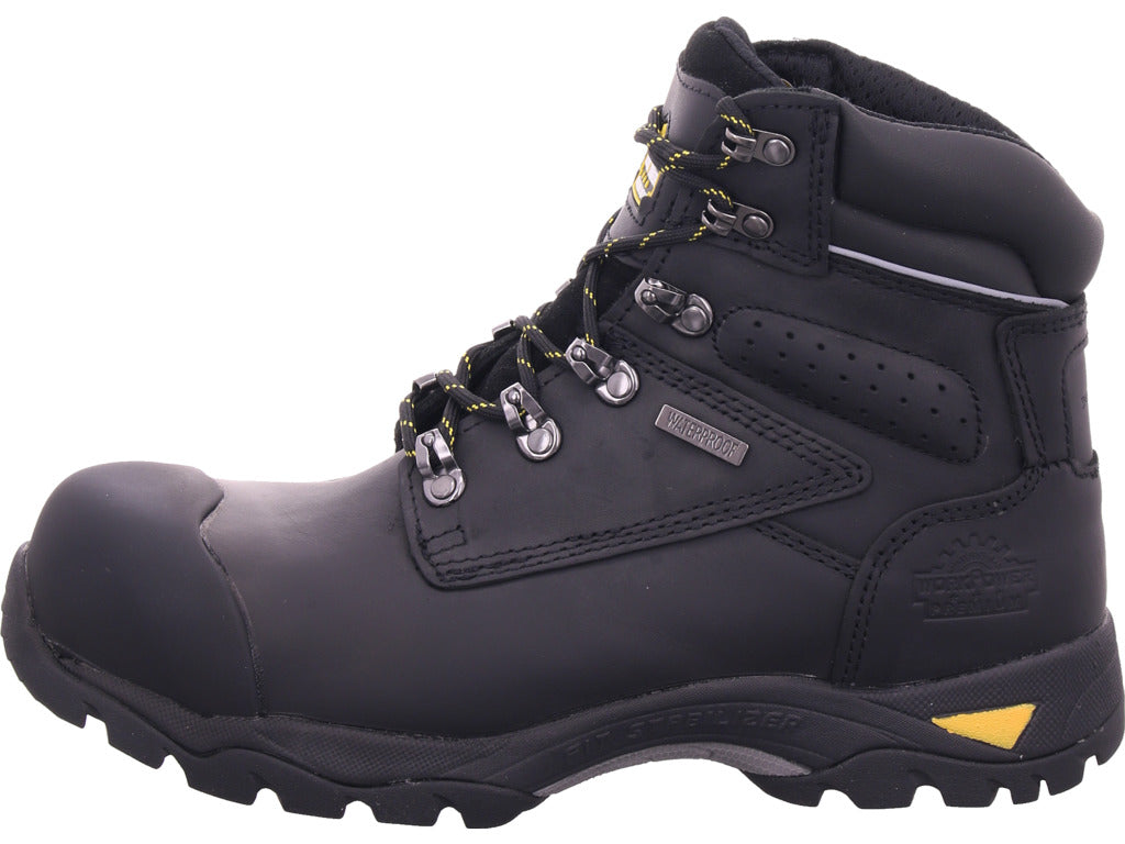 WorkPower Men's S3 Zwaag Work Shoe in black