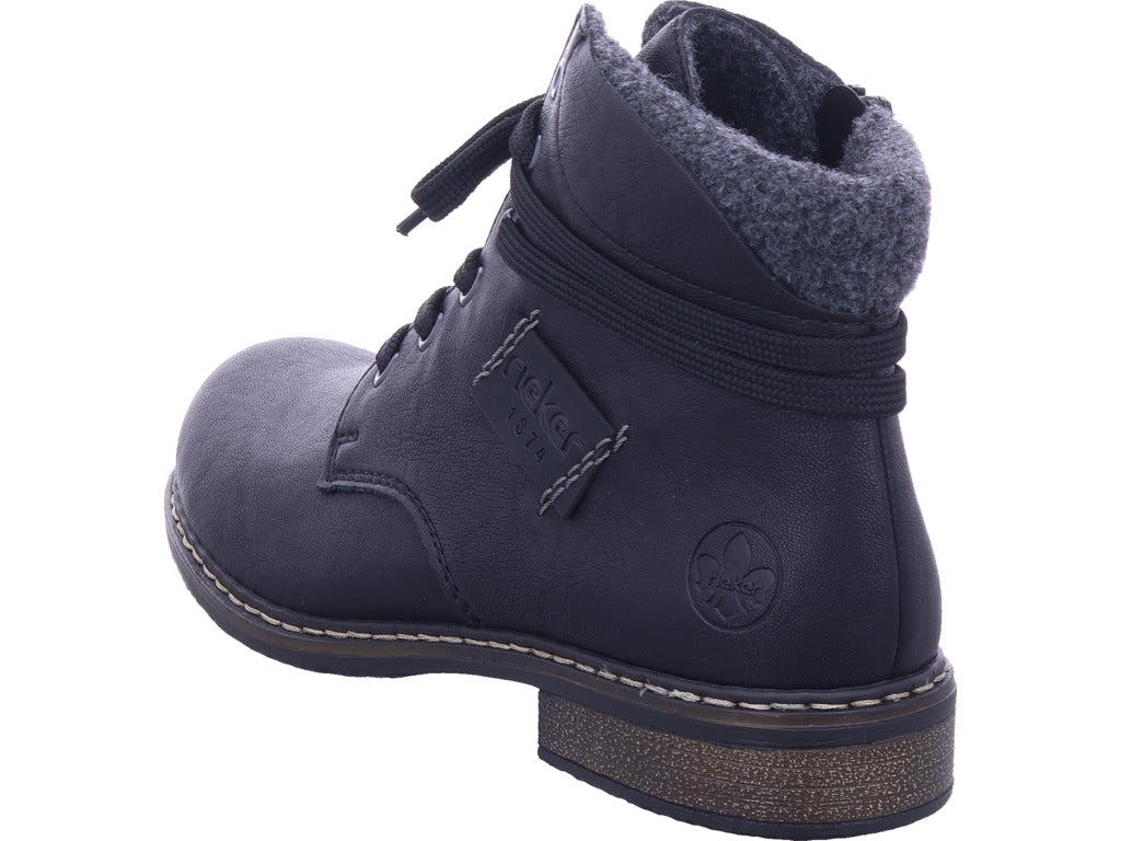 Rieker women's Hwk boots in black