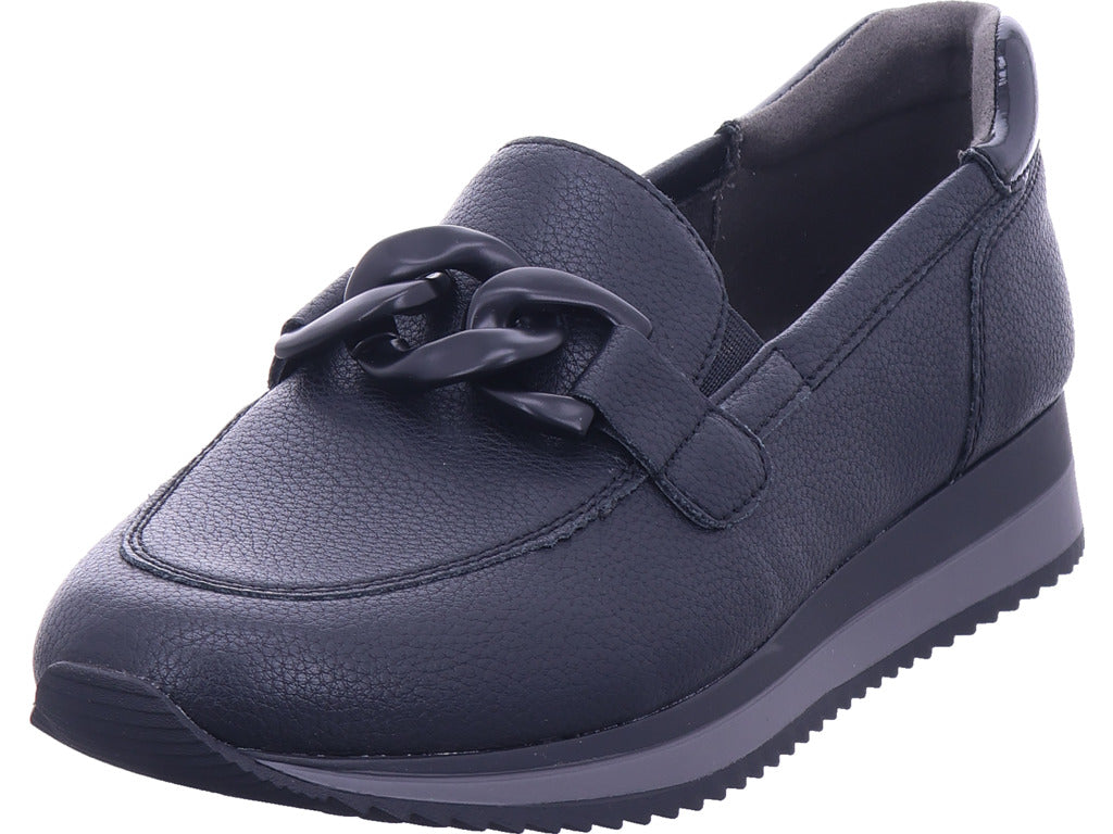 Jana Damen Slipper  in schwarz
