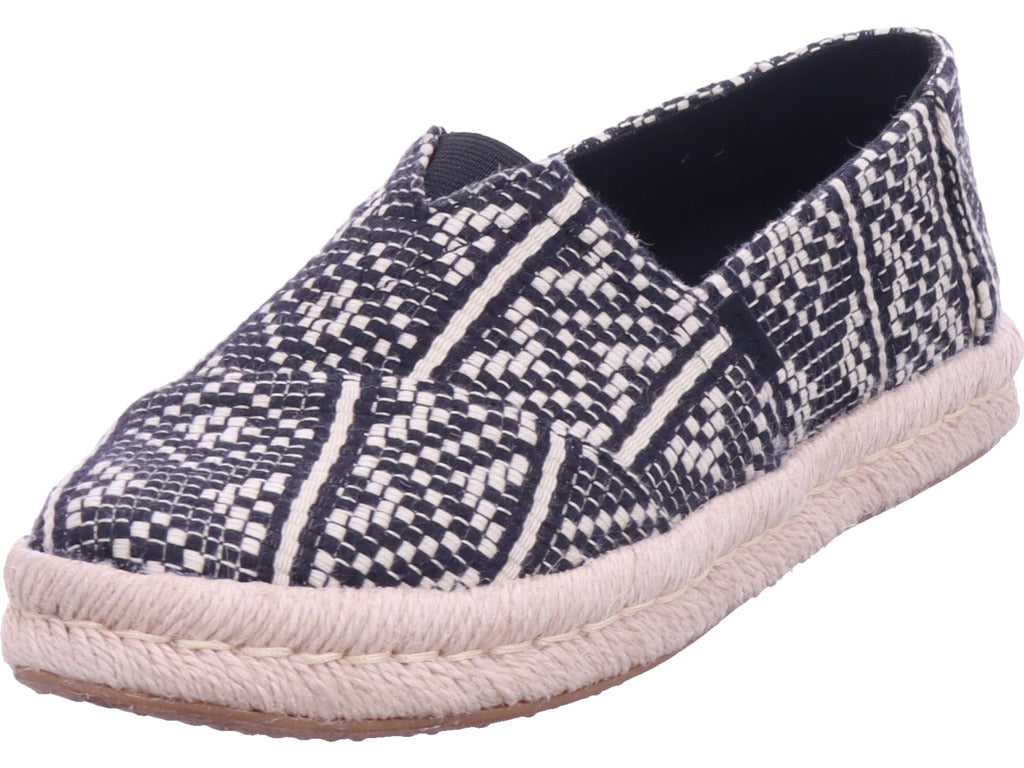 TOMS Damen Slipper  in schwarz