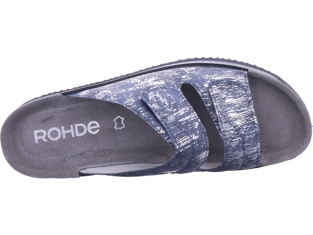 Rohde Damen Pantolette  in blau