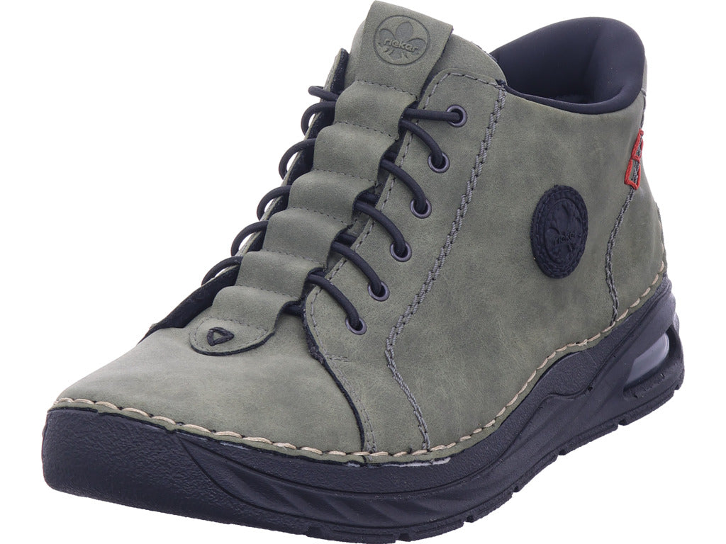 Rieker Damen Hosenstiefel Hwk Damen Stiefel in grün