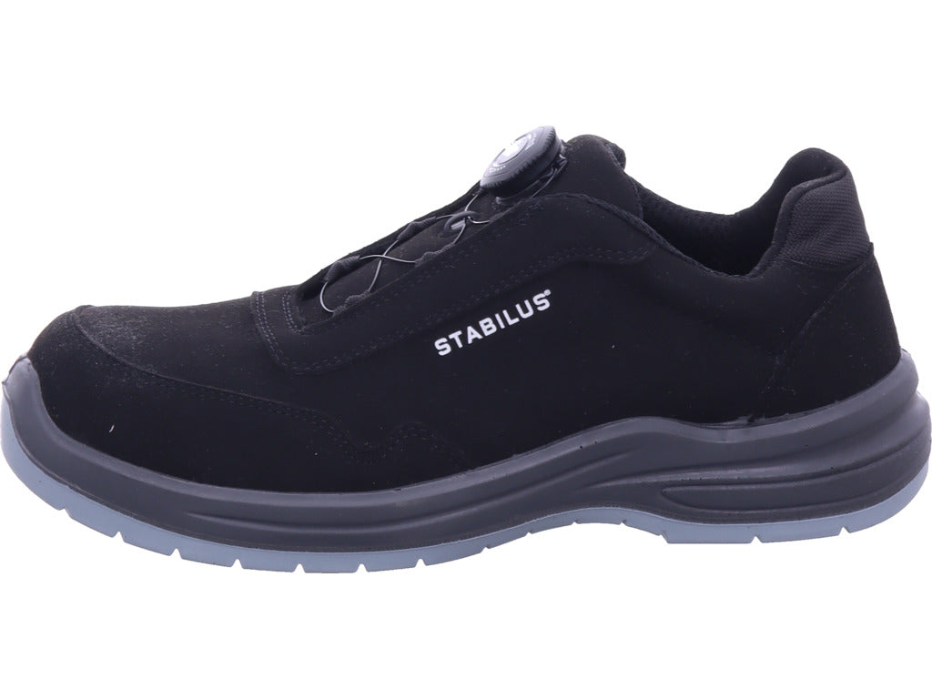 Stabilus Unisex - Erwachsene Halbschuh Jorden Low Black Twis in schwarz