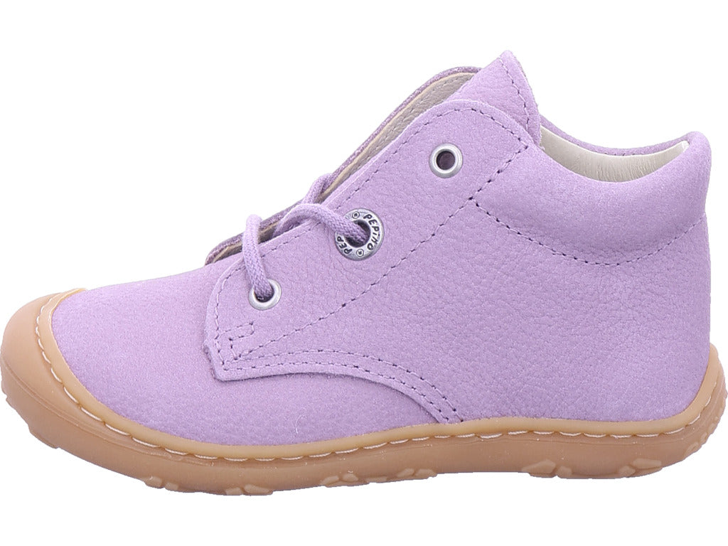 Dívčí nízké kozačky Ricosta ve fialové barvě