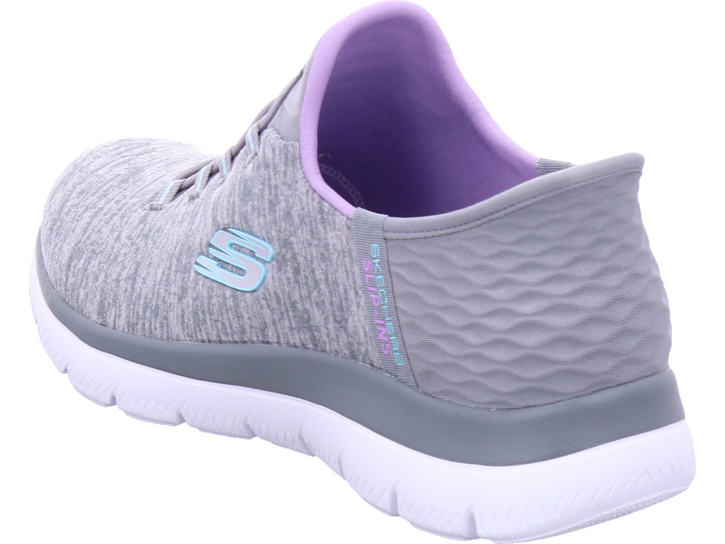SKECHERS Damen Slipper  in grau