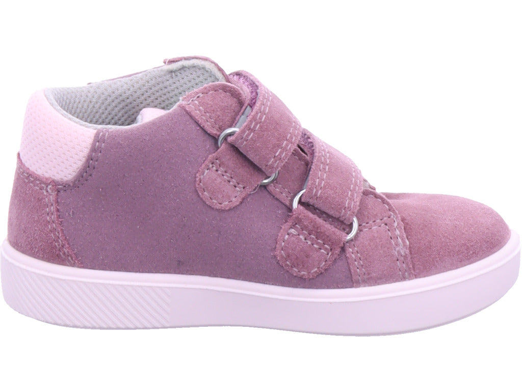 Dívčí kožené kotníkové boty Legero ve fialové barvě