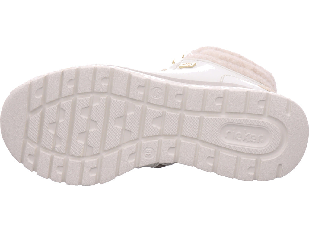 Dámské kotníkové boty Rieker Hwk Dámské kotníkové boty v bílé barvě