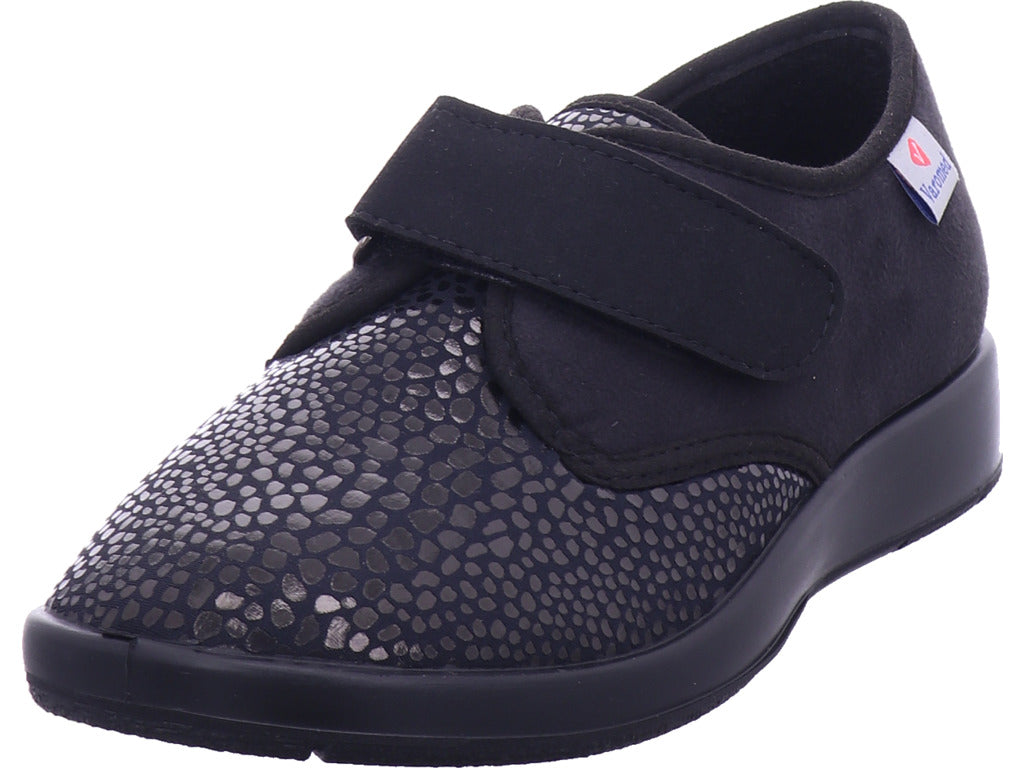Varomed Damen  Zürich Stretchschuh in schwarz