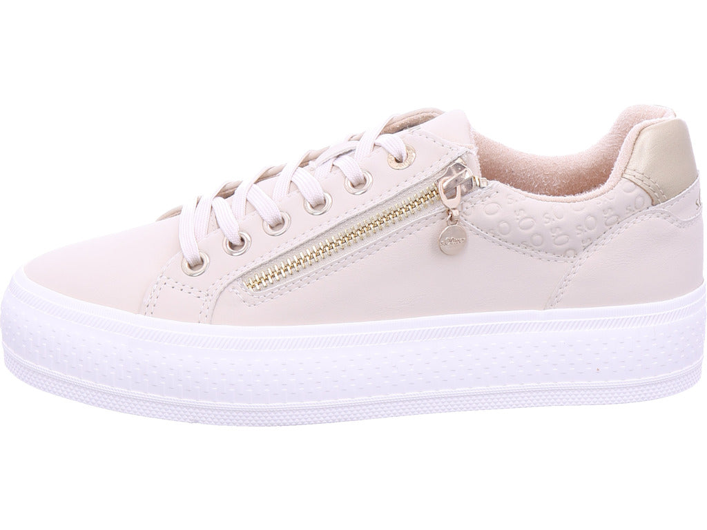 s.Oliver Damen Sneaker  in beige