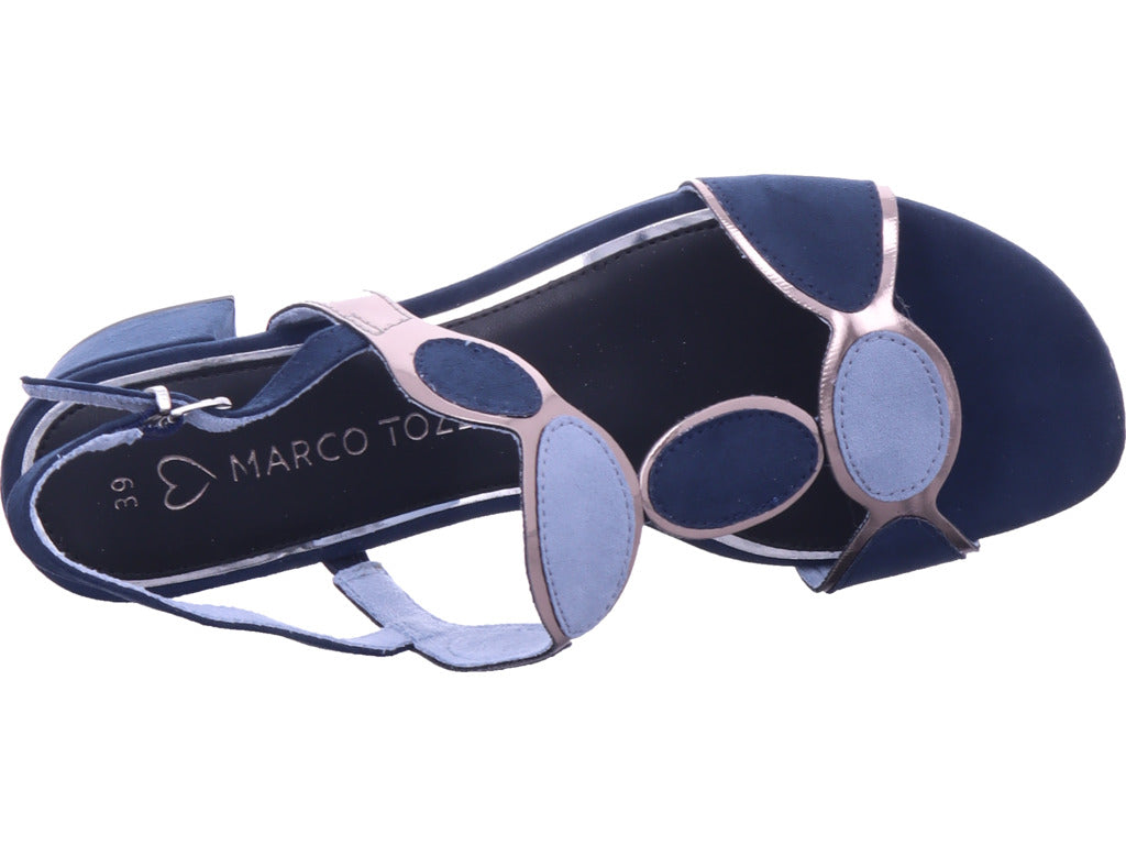 Marco Tozzi Damen Sandalette  in blau