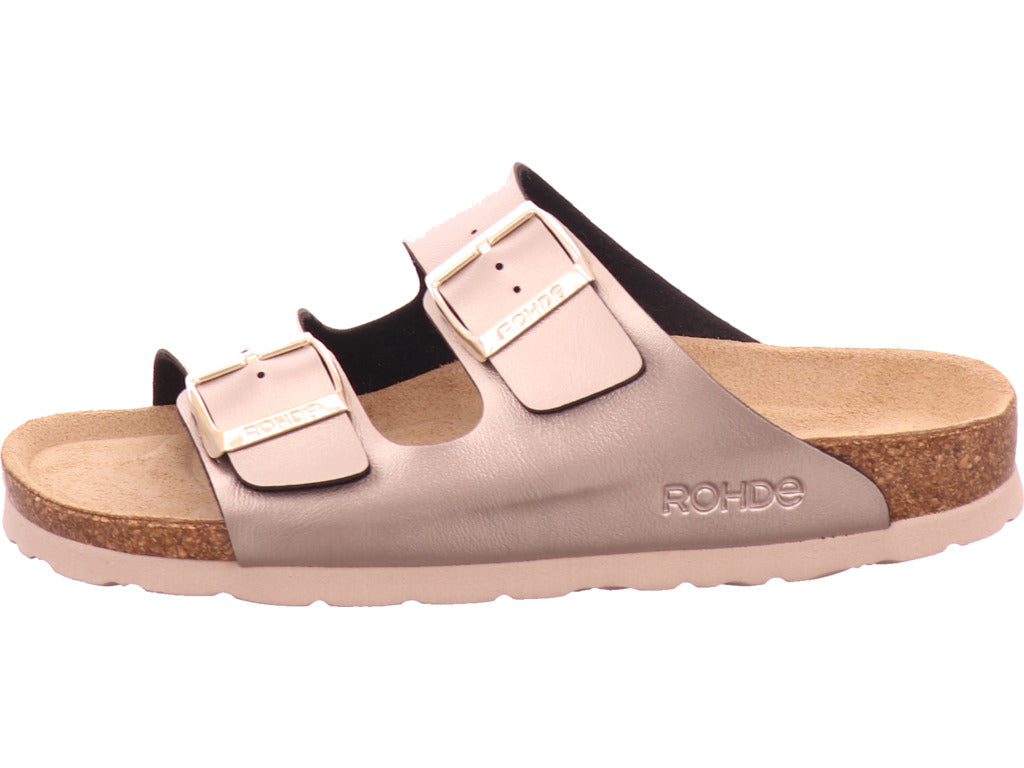 Rohde Damen Pantolette  in gold