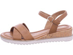 Tamaris Damen Sandalette  in braun
