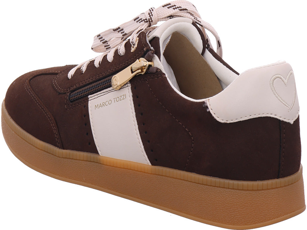 Marco Tozzi women's sneakers in brown
