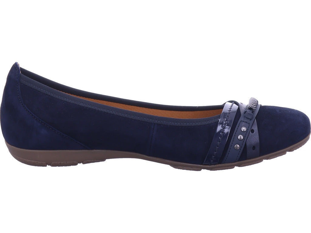 Gabor Damen Ballerina  in blau