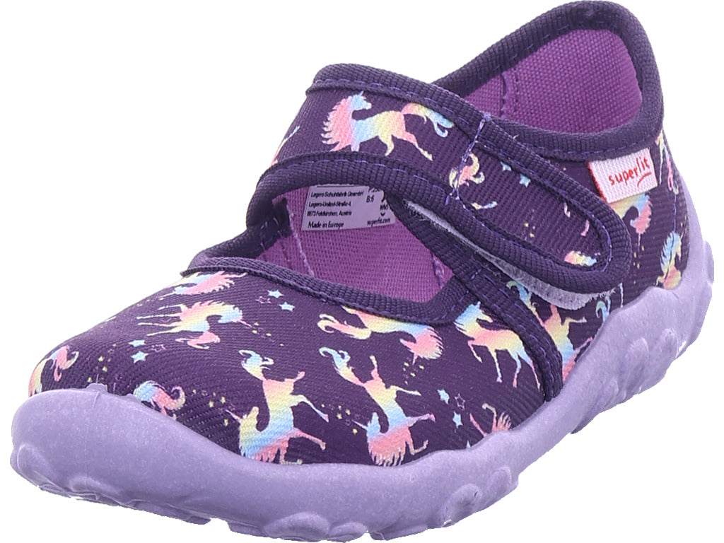 Dívčí textilní pantofle Legero \ Bonny ve fialové barvě