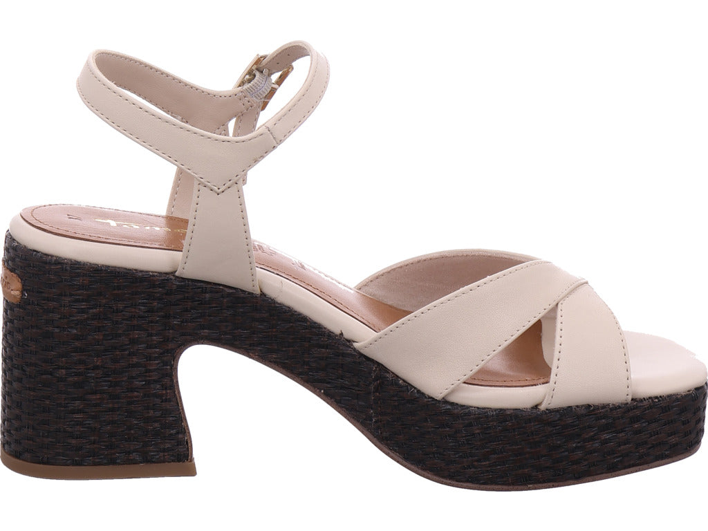 Tamaris Damen Sandalette  in beige