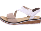 Rieker Damen  Fsk Damen Sandalen in beige