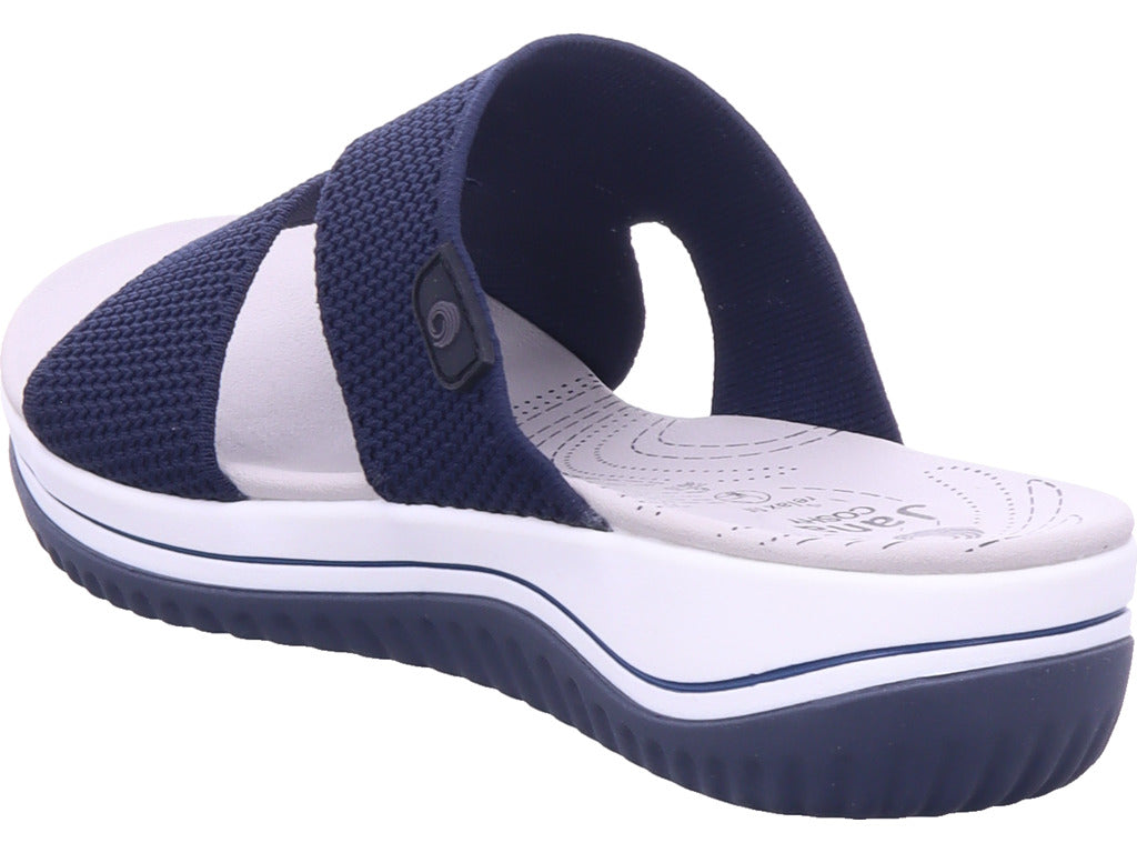 Jana Damen Pantolette M2727043 in blau