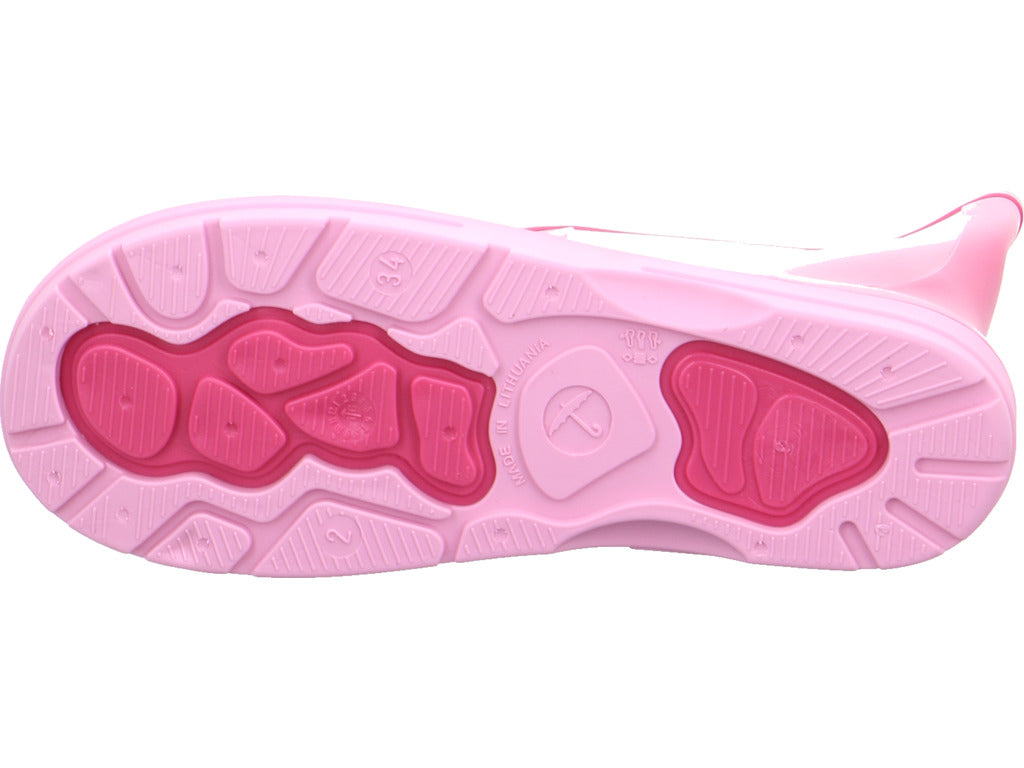 Beck Gymnas Mädchen Gummistiefel Nv,Pink in rot