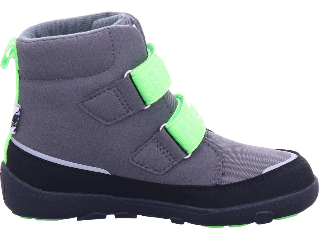 Affenzahn Jungen Moonboot Panther in grau