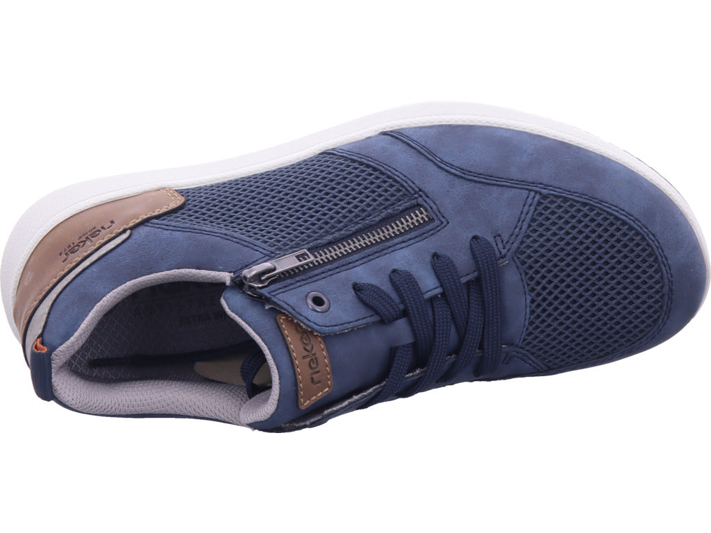 Rieker Men's Sneakers Fsk Men's Low Shoes in blue
