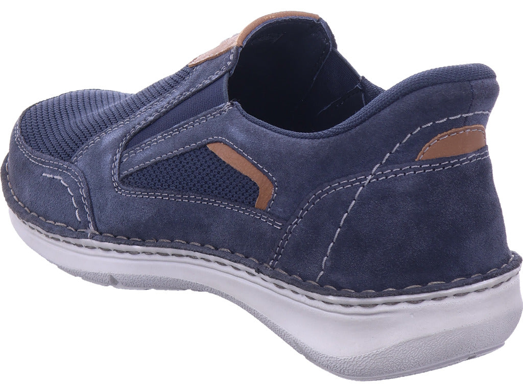 Seibel Herren Slipper New Anvers 25 in dunkel-blau