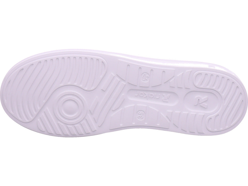 Rieker Damen Sneaker Fsk Damen Halbschuhe in weiß