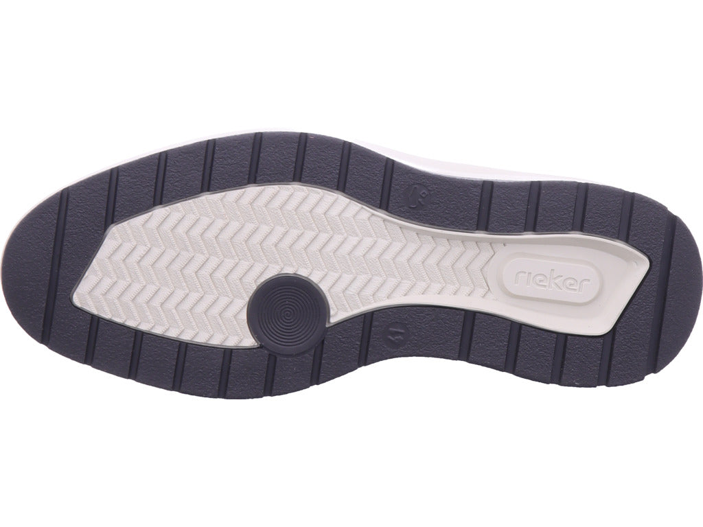 Rieker Herren Slipper Hwk Herren Halbschuhe in schwarz