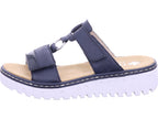 Rieker Damen Pantolette Fsk Damen Sandalen in blau