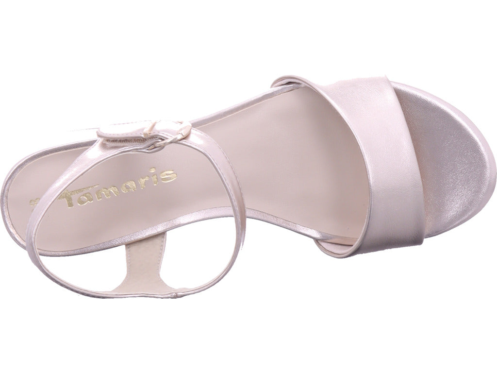Tamaris Damen Sandalette  in gold