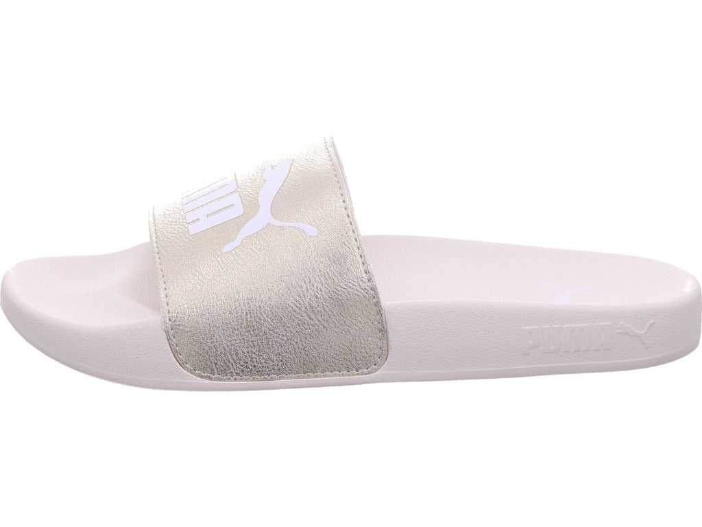 Puma Damen Badeschuh Leadcat 2.0 Metallic Whisper in gold