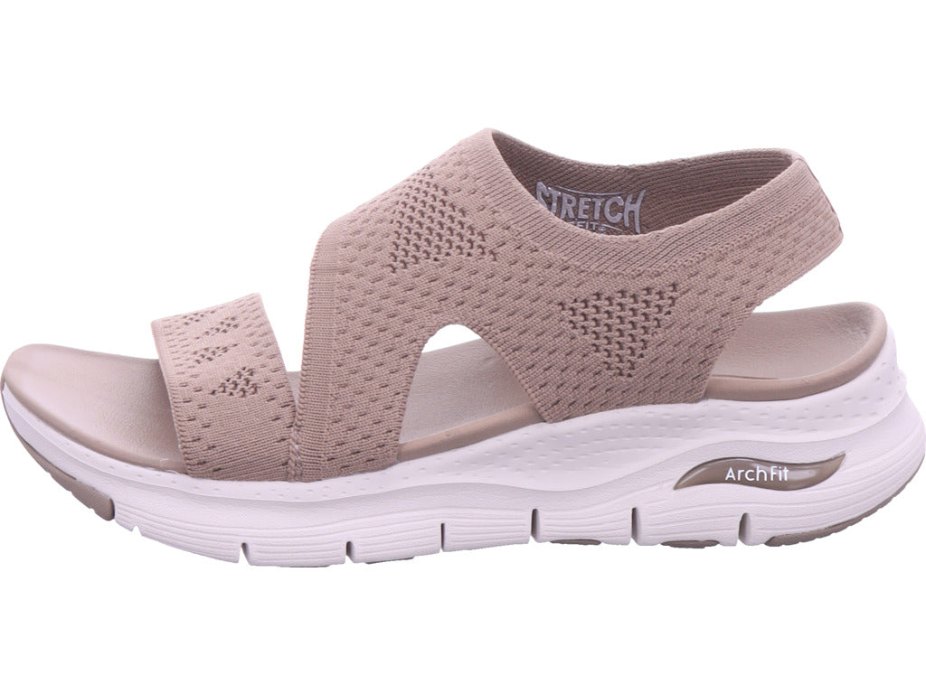 SKECHERS Damen Sandalette  in braun
