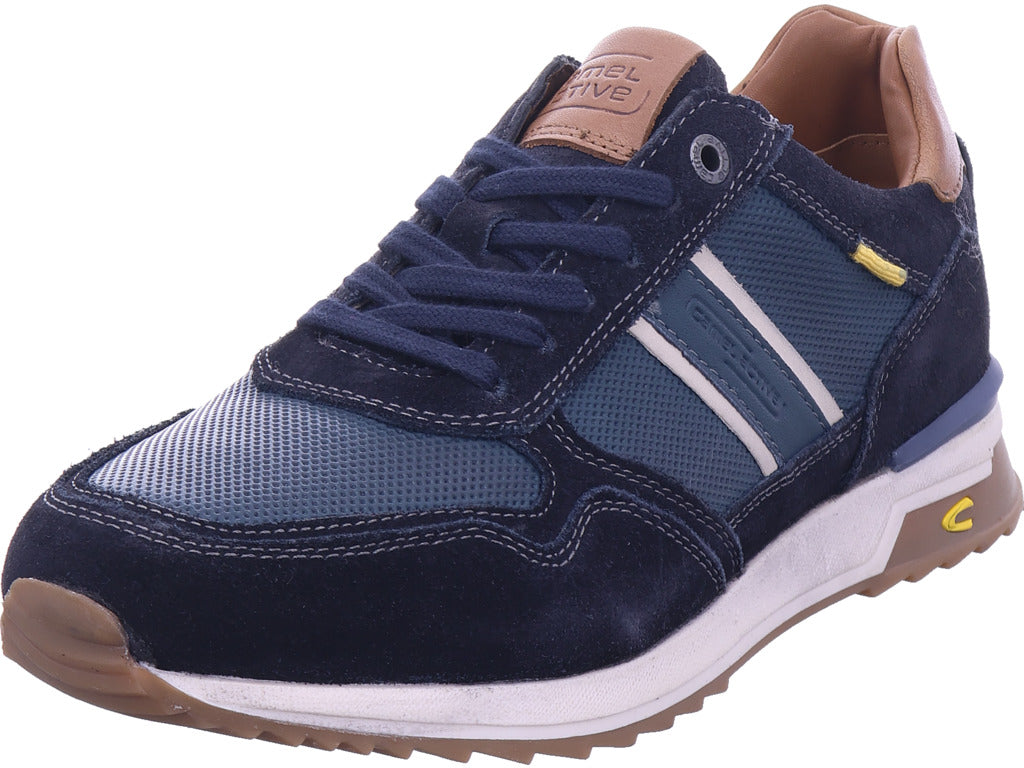 camel Herren Sneaker Split in blau