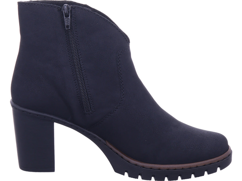 Rieker Damen Stiefelette Hwk Damen Stiefel in schwarz