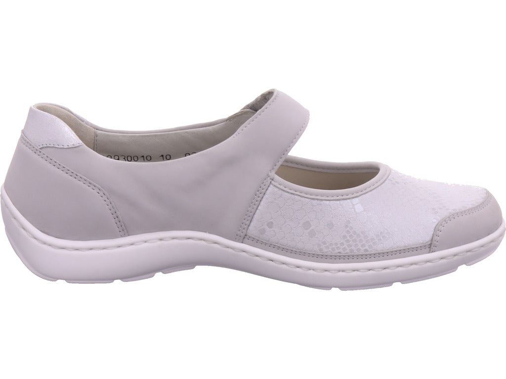 Waldläufer Damen Slipper  in grau