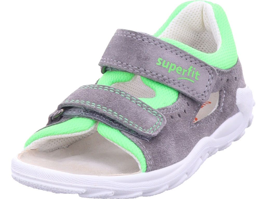 Legero boys' leather sandal \ Flow in grey