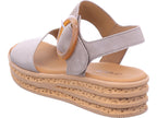 Gabor Damen Sandalette  in platin